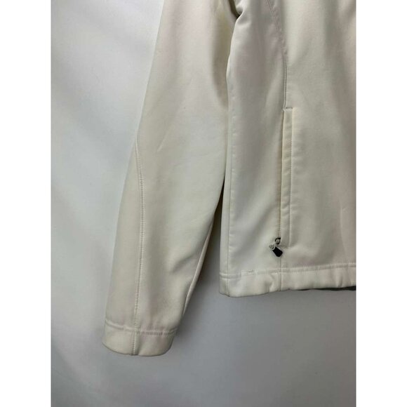 The North Face Women’s Size Medium Off White Softshell Full Zip Jacket - Picture 13 of 16